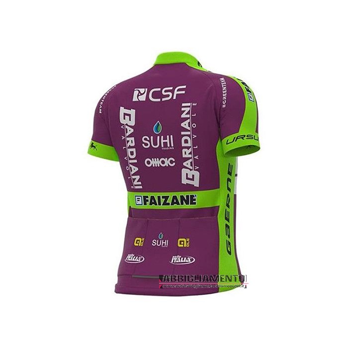 Abbigliamento Bardiani Csf 2020 Manica Corta e Pantaloncino Con Bretelle Fuxia Bianco - Clicca l'immagine per chiudere